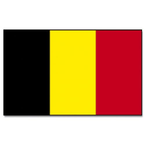Vlajka Belgie 30 x 45 cm na tyčce