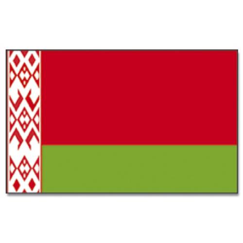 Vlajka Bělorusko 30 x 45 cm na tyčce