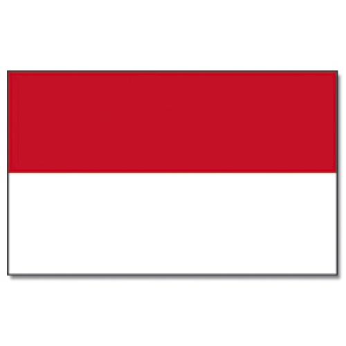 Vlajka Indonézia 30 x 45 cm na tyčke