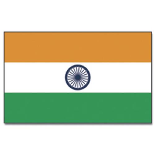 Vlajka Indie 30 x 45 cm na tyčce