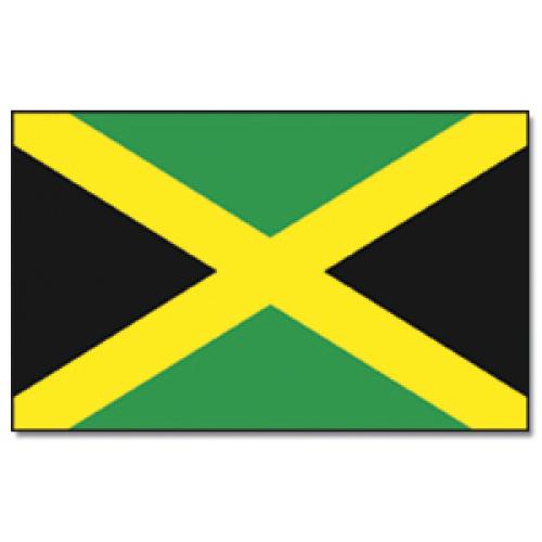Vlajka Jamajka 30 x 45 cm na tyčce