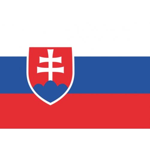 Samolepka vlajka Slovensko 21x29,7 cm 1 ks