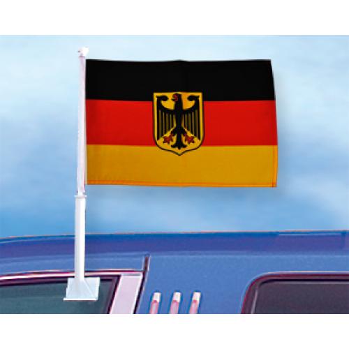 Vlajka na auto Promex Německo se symbolem