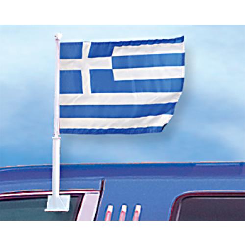 Vlajka na auto Promex Řecko