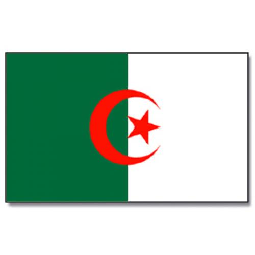 Vlajka Alžírsko 30 x 45 cm na tyčce
