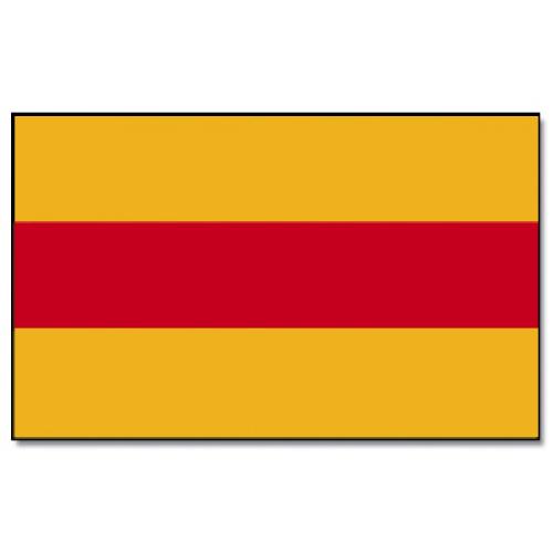 Vlajka Bádensko 30 x 45 cm na tyčke