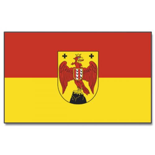 Vlajka Burgenland 30 x 45 cm na tyčke