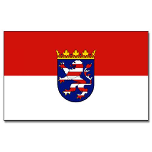 Vlajka Hesensko 30 x 45 cm na tyčce