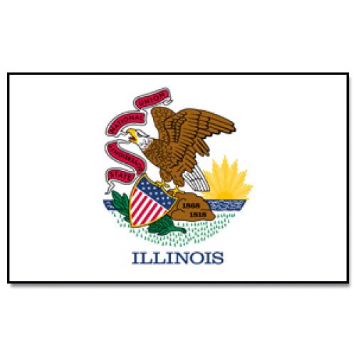 Vlajka Promex Illinois (USA) 150 x 90 cm