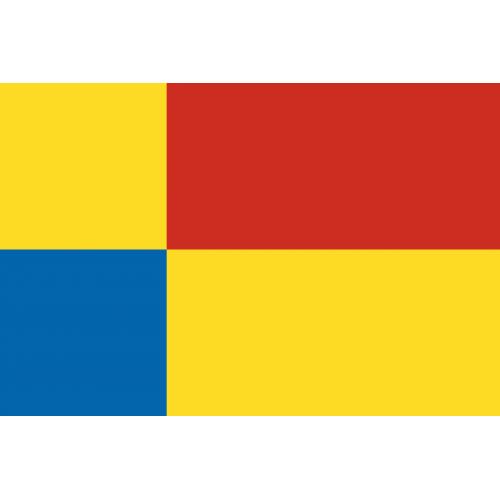 Samolepka vlajka krajská Košický kraj (SR) 21x29,7 cm 1 ks