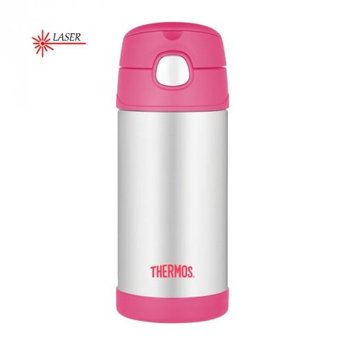 Dětská termoska Thermos FUNtainer 355 ml - stříbrná-růžová