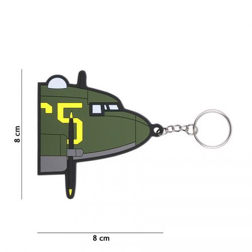 Klíčenka Fostex Bombardér C-47 Skytrain - olivová