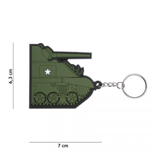 Kľúčenka Fostex Tank Sherman - olivová