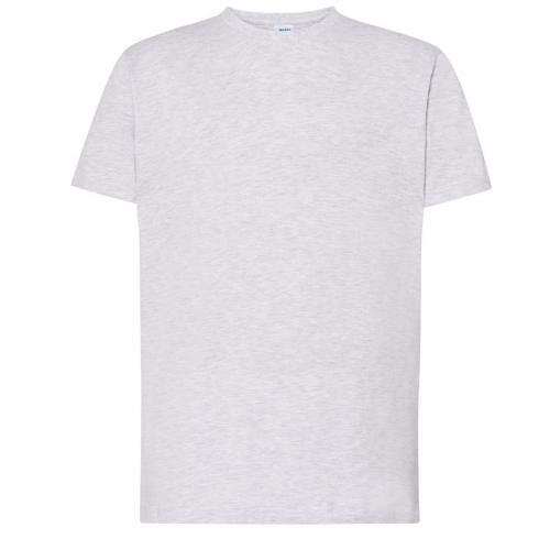 Pánske tričko JHK Regular - svetlo sivé