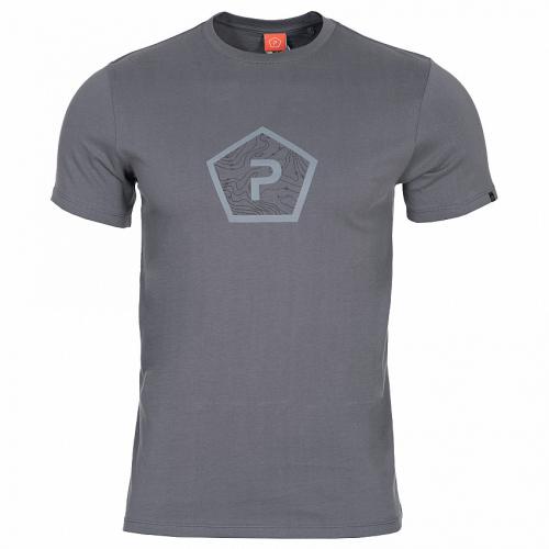 Tričko Pentagon Shape - sivé