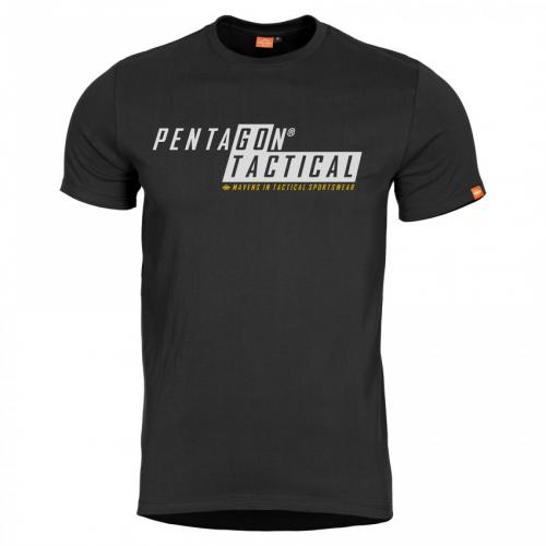 Tričko Pentagon Ageron Go Tactical - černé