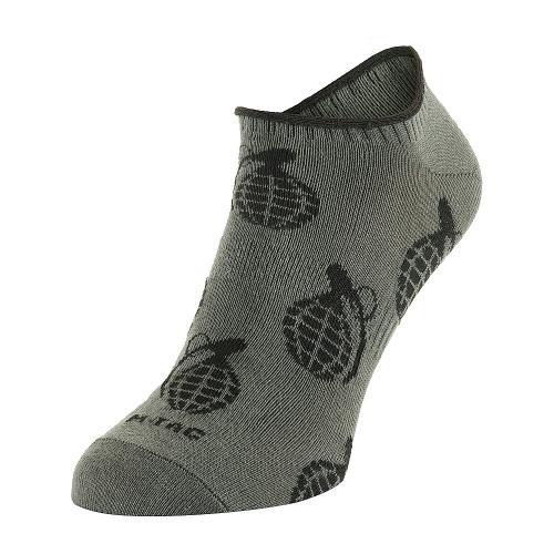 Ľahké letné ponožky M-Tac Grenades Lower - olivové