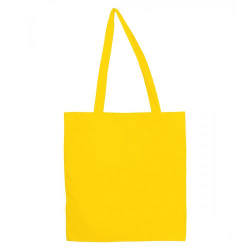 Plátená taška cez rameno Alex Fox LH - žltá