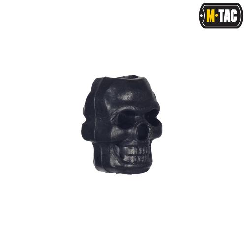 Brzdička na šnúrku M-Tac Skull Stopper 1 ks - čierna