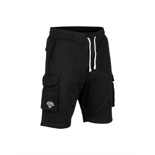 Krátke teplákové nohavice Mil-Tec Sweat - čierne