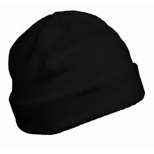 Fleecová čiapka K-Up - čierna