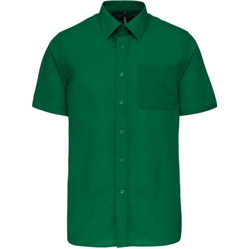 Pánska košeľa s krátkym rukávom Kariban ACE - zelená