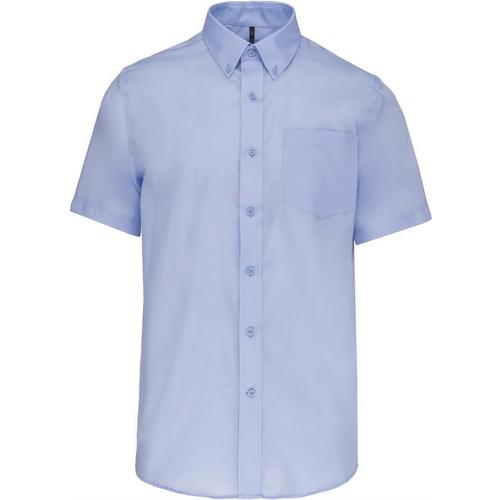Pánska košeľa s krátkym rukávom Kariban Premium - svetlo modrá