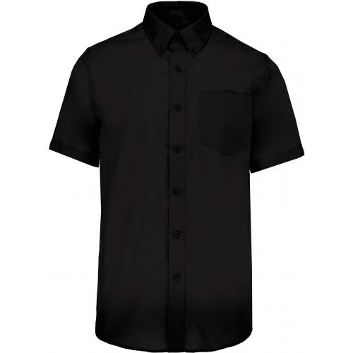 Pánska košeľa s krátkym rukávom Kariban Premium - čierna