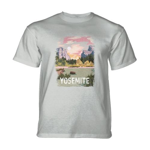 Tričko dámské The Mountain USA Yosemite - bílé