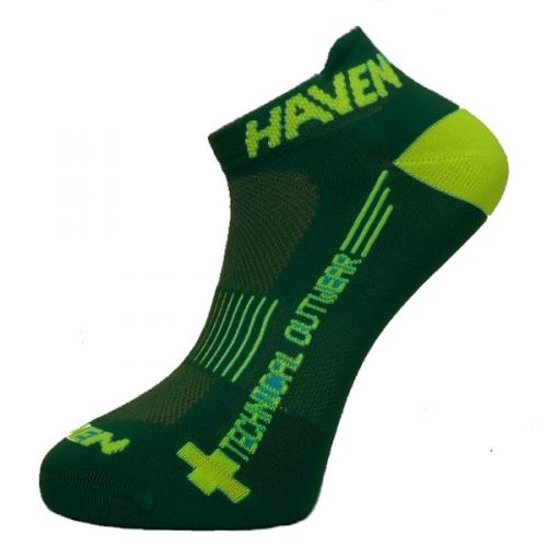 Ponožky Haven Snake Neo 2 ks - olivové-žluté