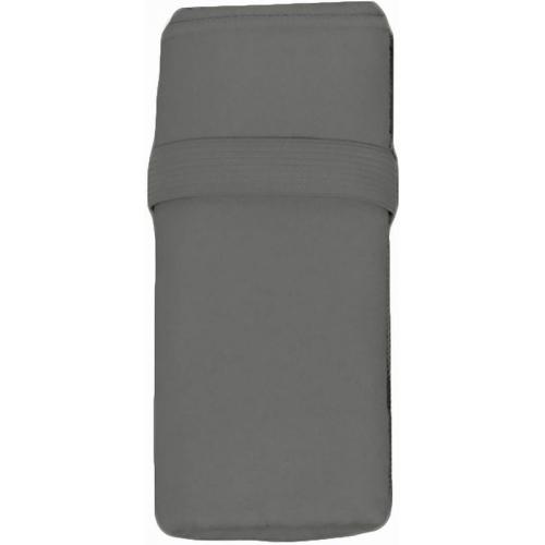 Jemný sportovní ručník z mikrovlákna ProAct 30x50 - šedý