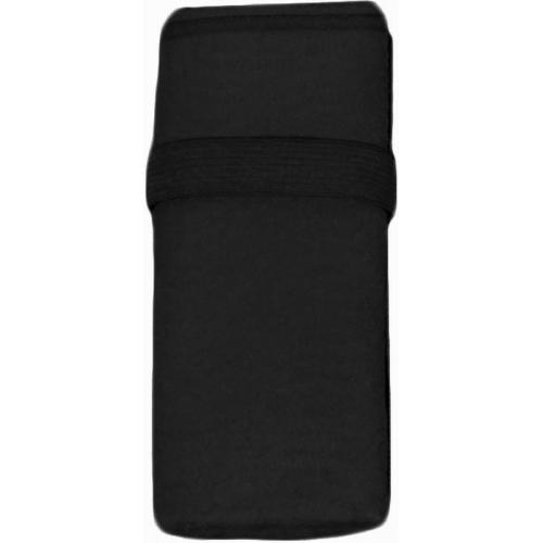 Jemný sportovní ručník z mikrovlákna ProAct 30x50 - černý