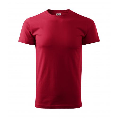 Tričko pánske Malfini Basic - tmavo červené