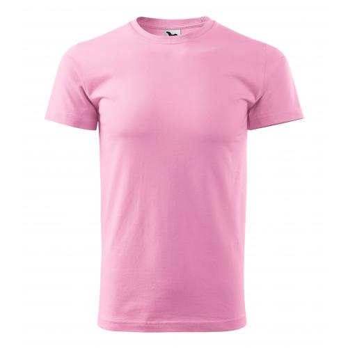 Tričko pánske Malfini Basic - svetlo ružové