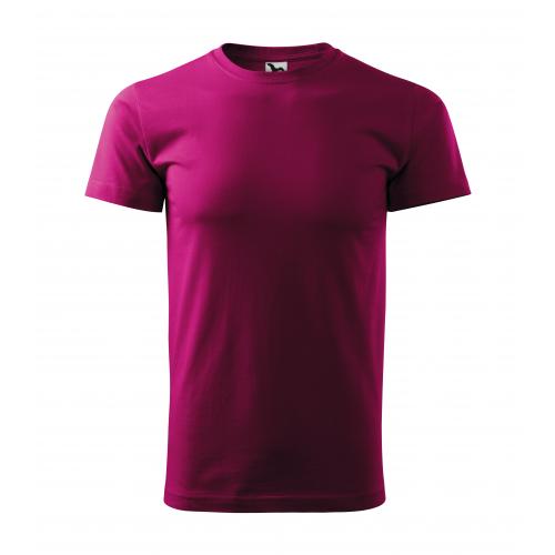 Tričko pánske Malfini Basic - tmavo ružové