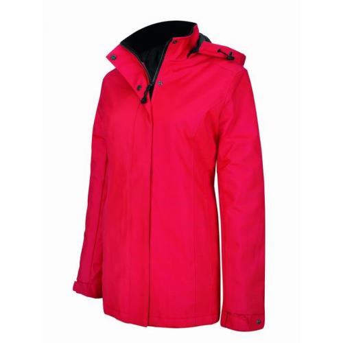 Dámska zimná bunda Kariban Parka - červená