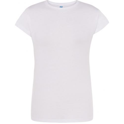 Dámske tričko JHK Regular Lady Comfort - biele