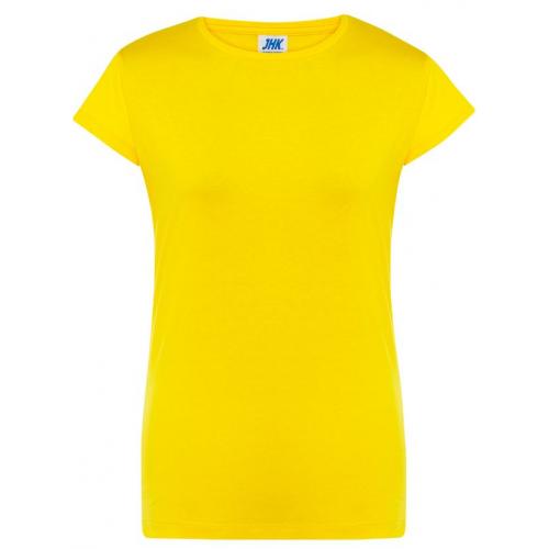 Dámske tričko JHK Regular Lady Comfort - žlté