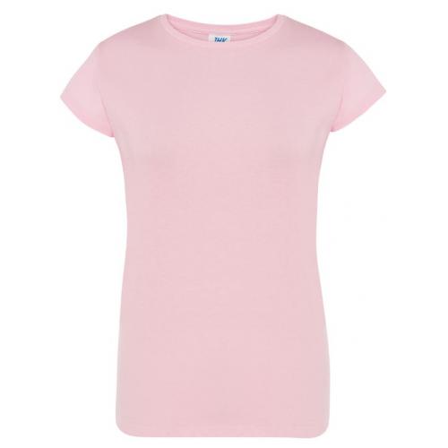 Dámské tričko JHK Regular Lady Comfort - světle růžové