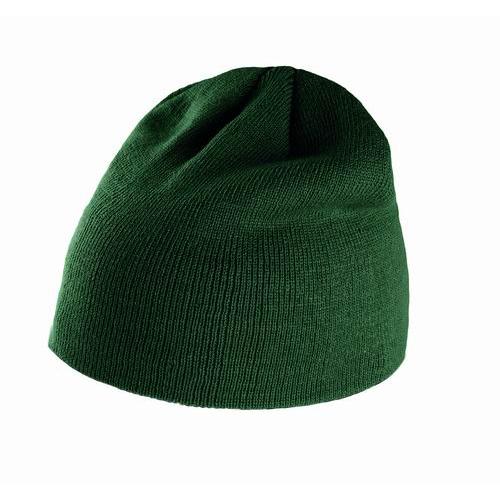 Čepice pletená K-Up Beanie - tmavě zelená