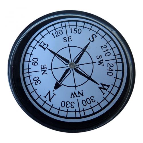 Kompas bez krytu Acra - priehľadný