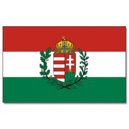 Vlajka Promex Maďarsko se symbolem 150 x 90 cm