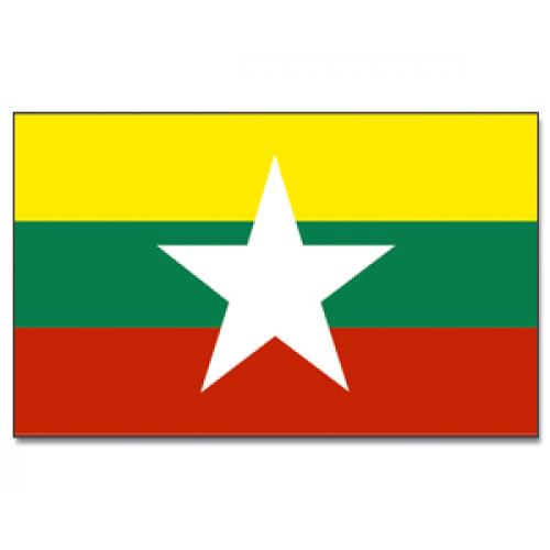 Vlajka Promex Myanmar 150 x 90 cm