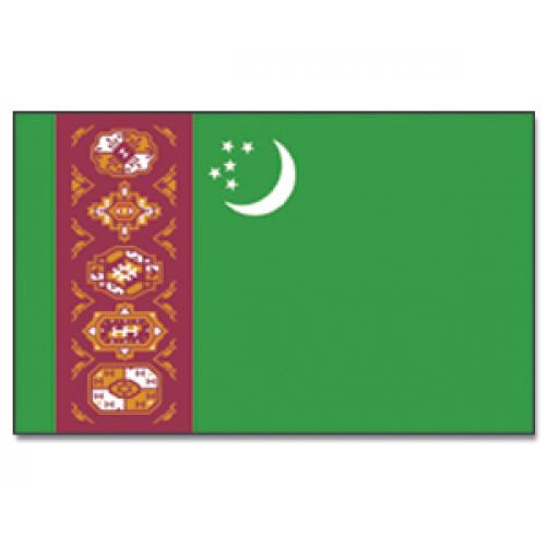 Vlajka Promex Turkmenistán 150 x 90 cm