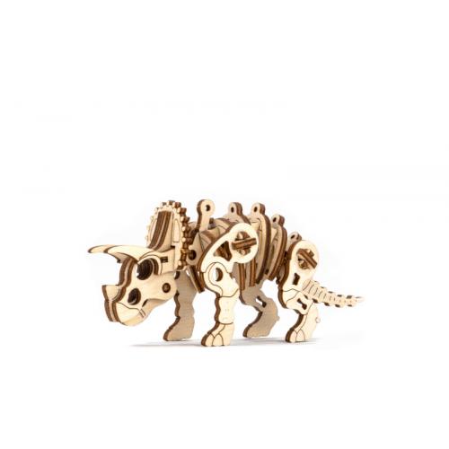 3D drevené puzzle Wooden City Triceratops