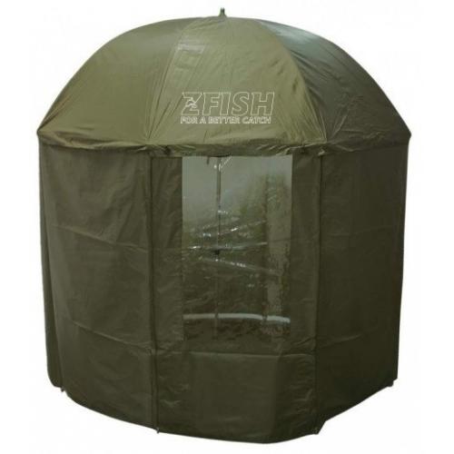Prístrešok dáždnik Zfish Royal Full Cover 2,5m - olivový