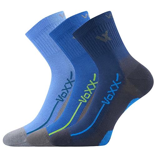 Ponožky dětské Voxx Barefootik 3 páry - modré