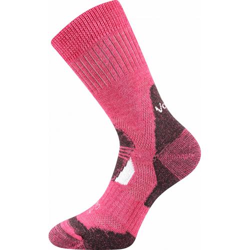 Extra teplé vlnené ponožky Voxx Stabil - ružové