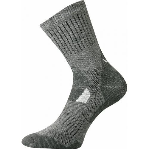 Extra teplé vlněné ponožky Voxx Stabil - světle šedé
