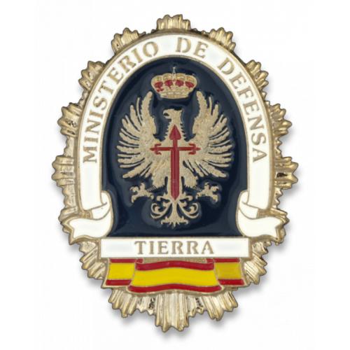 Odznak španielsky Ministerio del defensa Tierra - zlatý